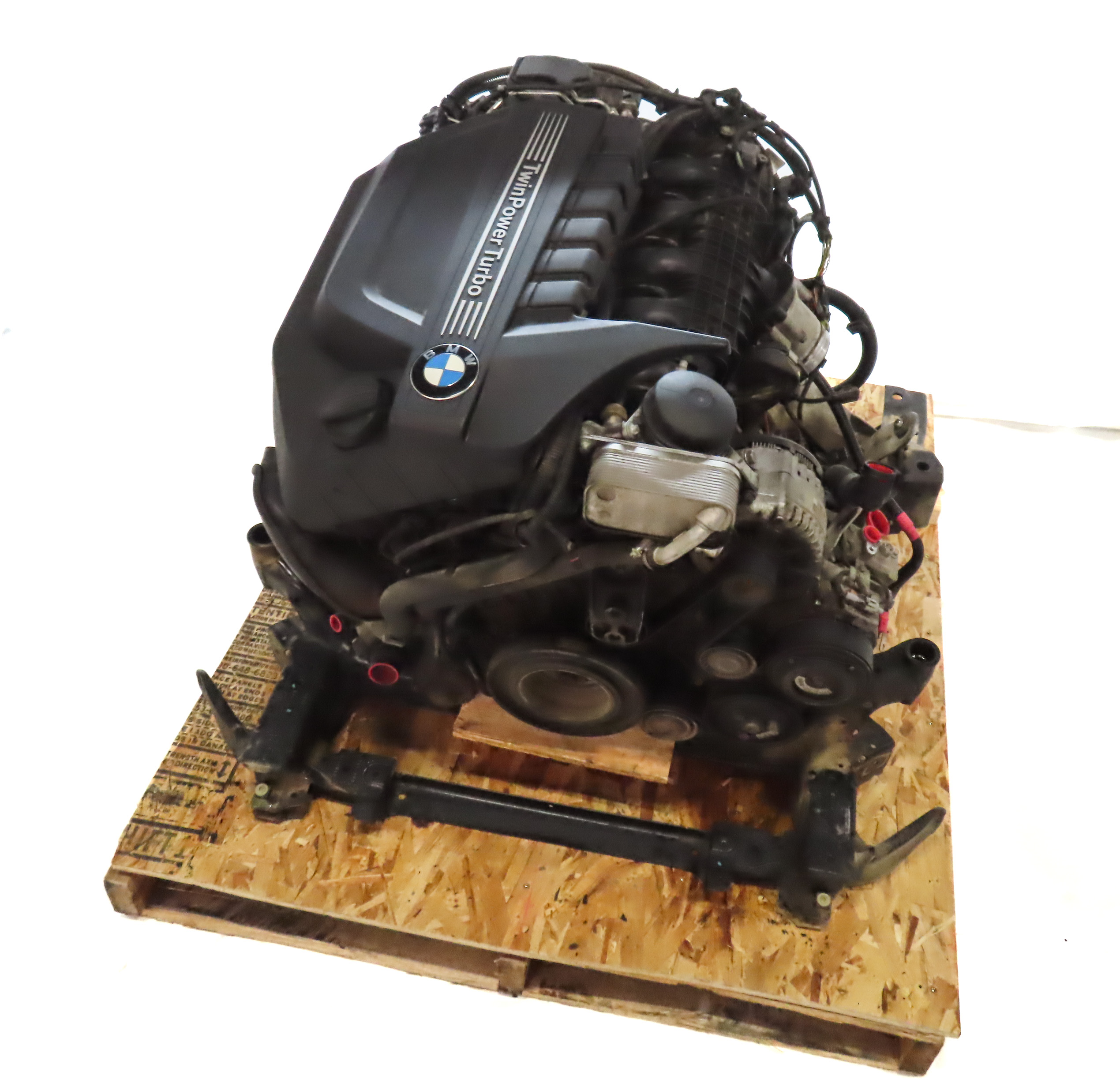 2012-2014 BMW X5 X6 (E70 E71) 3.0L N55 ENGINE ASSEMBLY ASE TESTED (145k) — exact item pictured